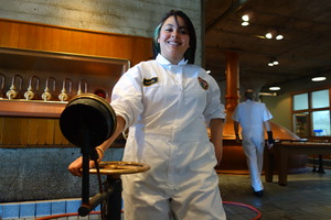 Sandi at Anchor Brewing Sandi at Anchor Brewing